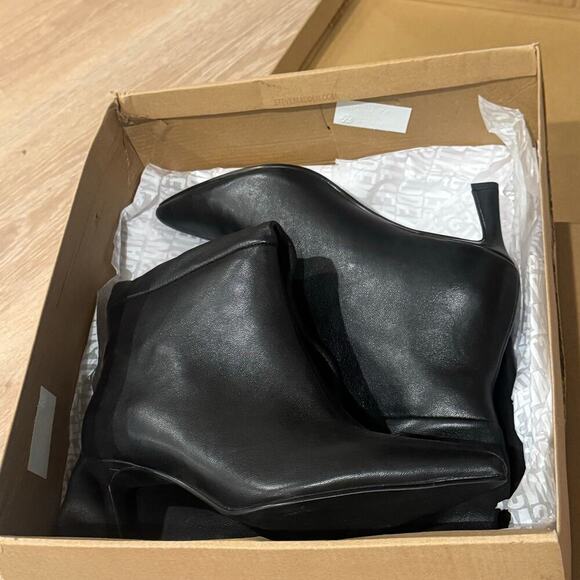 Steve Madden Women's Black Lavan Pointed Toe Knee High Boot Size 8 NWT - Picture 11 of 14